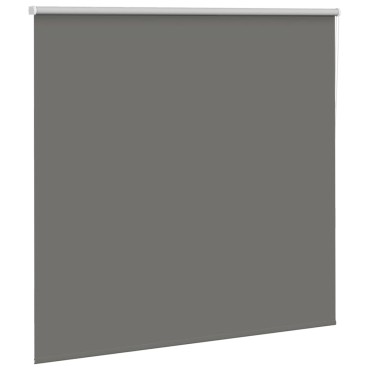 vidaXL Roller Blind Blackout γκρί 150x150 cm Πλάτος υφάσματος 146,6cm