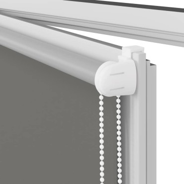 vidaXL Ρολέρ Μπλακάουτ γκρί 65x230 cm Πλάτος υφάσματος 60,7 cm