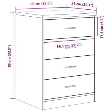 vidaXL ντουλάπι αποθήκευσης γκαράζ 60x51x85 εκ μασίφ ξύλο πεύκο
