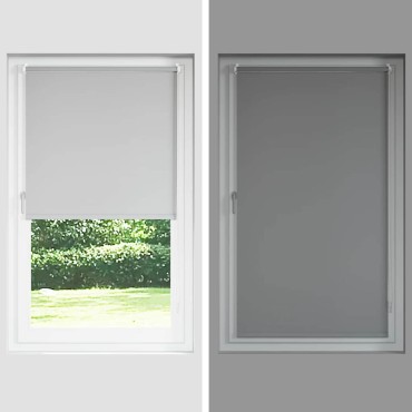 vidaXL Roller Blind Blackout Μαύρο 40x150 cm Πλάτος υφάσματος 35,7 cm