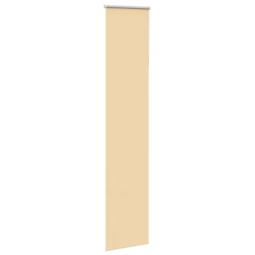 vidaXL Ρολέρ Μπλακάουτ Μπεζ 40x210 cm Πλάτος υφάσματος 35,7 cm