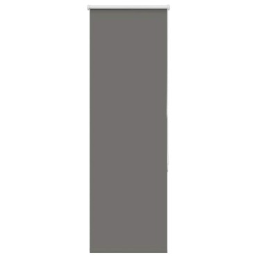 vidaXL Ρολέρ Μπλακάουτ γκρί 60x150 cm Πλάτος υφάσματος 55,7 cm
