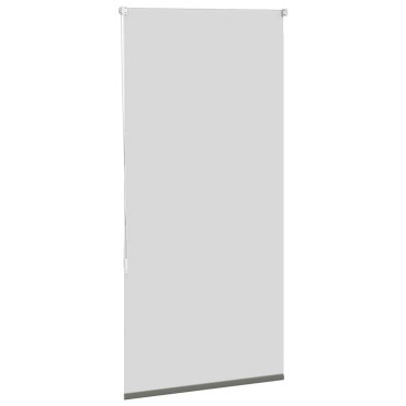 vidaXL Ρολέρ Μπλακάουτ γκρί 85x130 cm Πλάτος υφάσματος 80,7 cm