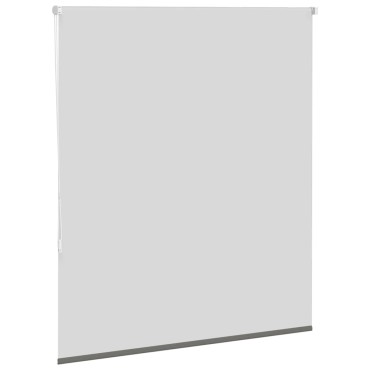 vidaXL Roller Blind Blackout γκρί 130x130 cm Πλάτος υφάσματος 126,6cm