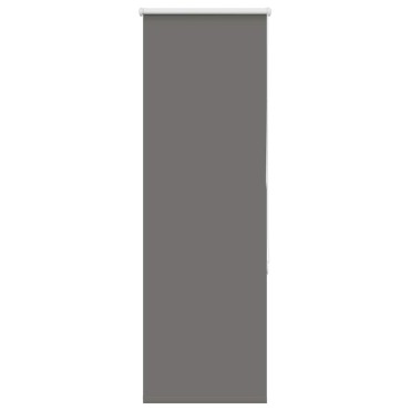 vidaXL Ρολέρ Μπλακάουτ γκρί 50x130 cm Πλάτος υφάσματος 45,7 cm