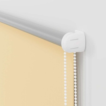 vidaXL Ρολέρ Μπλακάουτ Μπεζ 100x230 cm Πλάτος υφάσματος 95,7 cm