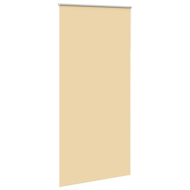 vidaXL Ρολέρ Μπλακάουτ Μπεζ 100x230 cm Πλάτος υφάσματος 95,7 cm
