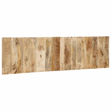 vidaXL κεφαλάρι μασίφ ακατέργαστο ξύλο Mango 180x1,5x50cm