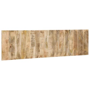 vidaXL κεφαλάρι μασίφ ακατέργαστο ξύλο Mango 180x1,5x50cm