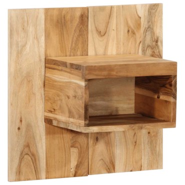 vidaXL Κομοδίνο 50x27x50cm από Μασίφ Ξύλο Ακακίας 1 τεμ.
