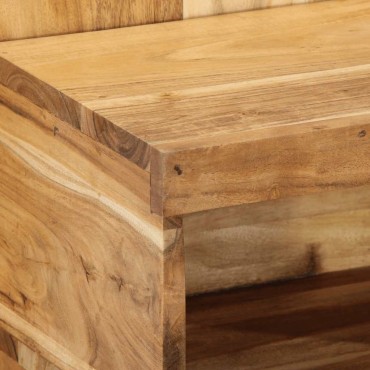 vidaXL Κομοδίνο 50x27x50cm από Μασίφ Ξύλο Ακακίας 1 τεμ.