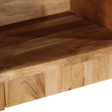 vidaXL Κομοδίνο 50x27x50cm από Μασίφ Ξύλο Ακακίας 1 τεμ.