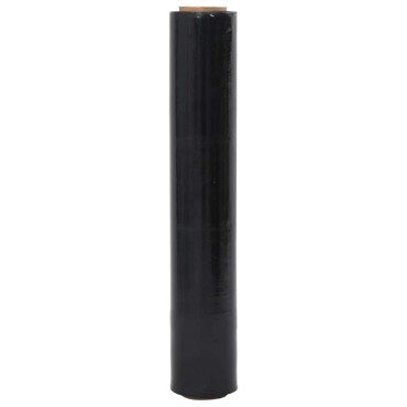 vidaXL Stretch Film 2 τεμάχια Μαύρο 30 μm 50 cm x 300 m