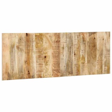 vidaXL κεφαλάρι μασίφ ακατέργαστο ξύλο Mango 140x1,5x50cm