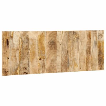 vidaXL κεφαλάρι μασίφ ακατέργαστο ξύλο Mango 140x1,5x50cm
