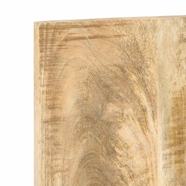 vidaXL κεφαλάρι μασίφ ακατέργαστο ξύλο Mango 140x1,5x50cm