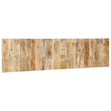 vidaXL κεφαλάρι μασίφ ακατέργαστο ξύλο Mango 200x1,5x50cm
