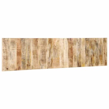 vidaXL κεφαλάρι μασίφ ακατέργαστο ξύλο Mango 200x1,5x50cm