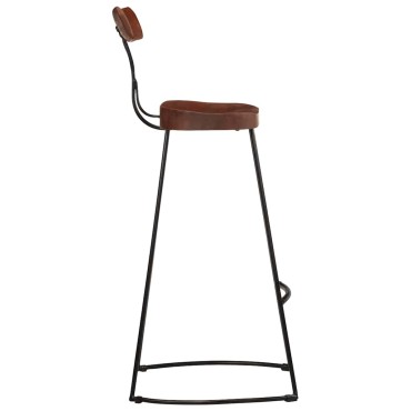 vidaXL Σκαμπό Μπαρ 2 τεμ. 49x43x103cm από Μασίφ Ξύλο Μάνγκο