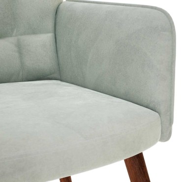 vidaXL Πολυθρόνα Relax Ανοιχτό Γκρι Βελούδινη 61,5x69x95,5cm 1 τεμ.