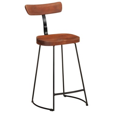 vidaXL Σκαμπό Μπαρ 2 τεμ. 49x43x88cm από Μασίφ Ξύλο Μάνγκο