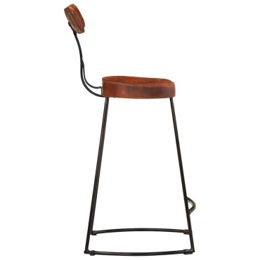 vidaXL Σκαμπό Μπαρ 2 τεμ. 49x43x88cm από Μασίφ Ξύλο Μάνγκο