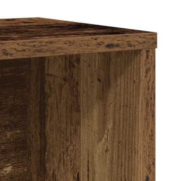 vidaXL Βιβλιοθήκη Όψη Παλαιού Ξύλου 60x24x76,5cm Επεξεργασμένο Ξύλο 1 τεμ.