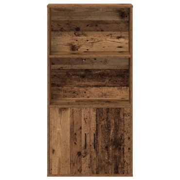 vidaXL Βιβλιοθήκη Όψη Παλαιού Ξύλου 60x24x120cm Επεξεργασμένο Ξύλο 1 τεμ.