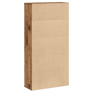 vidaXL Βιβλιοθήκη Όψη Παλαιού Ξύλου 60x24x120cm Επεξεργασμένο Ξύλο 1 τεμ.
