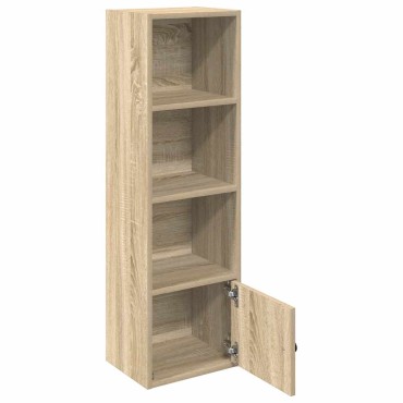 vidaXL Βιβλιοθήκη Sonoma Δρυς 31x24x102cm από Επεξεργασμένο Ξύλο 1 τεμ.