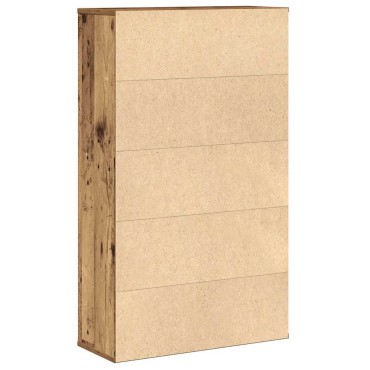 vidaXL Βιβλιοθήκη Όψη Παλαιού Ξύλου 60x24x101,5cm Επεξεργασμένο Ξύλο 1 τεμ.