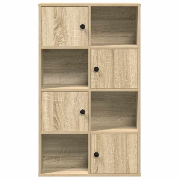 vidaXL Βιβλιοθήκη Sonoma Δρυς 60x24x101,5cm από Επεξεργασμένο Ξύλο 1 τεμ.