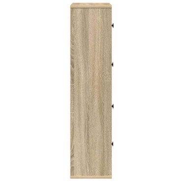 vidaXL Βιβλιοθήκη Sonoma Δρυς 60x24x101,5cm από Επεξεργασμένο Ξύλο 1 τεμ.