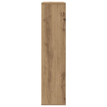 vidaXL Βιβλιοθήκη Αρτισιανή Δρυς 89x24x101,5cm Επεξ. Ξύλο 1 τεμ.
