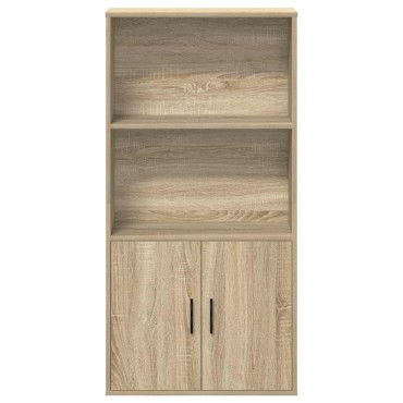 vidaXL Βιβλιοθήκη Sonoma Δρυς 60x24x120cm από Επεξεργασμένο Ξύλο 1 τεμ.
