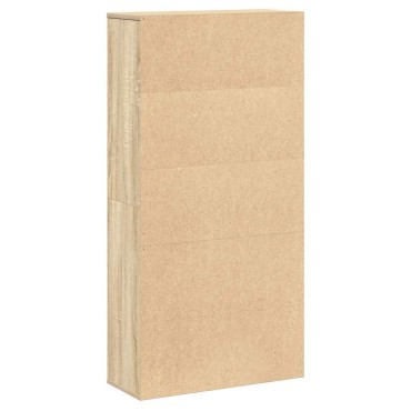 vidaXL Βιβλιοθήκη Sonoma Δρυς 60x24x120cm από Επεξεργασμένο Ξύλο 1 τεμ.