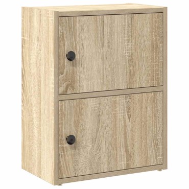 vidaXL Βιβλιοθήκη Sonoma Δρυς 40x24x52cm από Επεξεργασμένο Ξύλο 1 τεμ.
