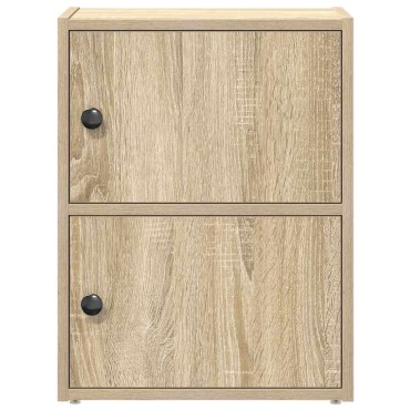 vidaXL Βιβλιοθήκη Sonoma Δρυς 40x24x52cm από Επεξεργασμένο Ξύλο 1 τεμ.