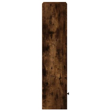 vidaXL Βιβλιοθήκη Καπνιστή Δρυς 31x24x102cm από Επεξεργασμένο Ξύλο 1 τεμ.