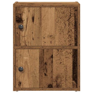 vidaXL Βιβλιοθήκη Όψη Παλαιού Ξύλου 40x24x52cm Επεξεργασμένο Ξύλο 1 τεμ.