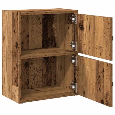 vidaXL Βιβλιοθήκη Όψη Παλαιού Ξύλου 40x24x52cm Επεξεργασμένο Ξύλο 1 τεμ.