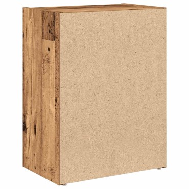 vidaXL Βιβλιοθήκη Όψη Παλαιού Ξύλου 40x24x52cm Επεξεργασμένο Ξύλο 1 τεμ.