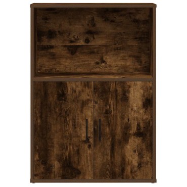 vidaXL Βιβλιοθήκη Καπνιστή Δρυς 60x24x85cm από Επεξεργασμένο Ξύλο 1 τεμ.