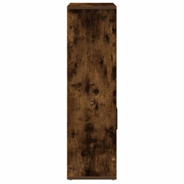 vidaXL Βιβλιοθήκη Καπνιστή Δρυς 60x24x85cm από Επεξεργασμένο Ξύλο 1 τεμ.