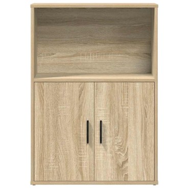 vidaXL Βιβλιοθήκη Sonoma Δρυς 60x24x85cm από Επεξεργασμένο Ξύλο 1 τεμ.