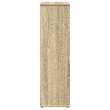 vidaXL Βιβλιοθήκη Sonoma Δρυς 60x24x85cm από Επεξεργασμένο Ξύλο 1 τεμ.