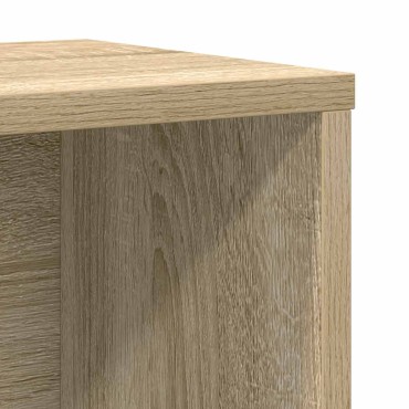 vidaXL Βιβλιοθήκη Sonoma Δρυς 60x24x85cm από Επεξεργασμένο Ξύλο 1 τεμ.