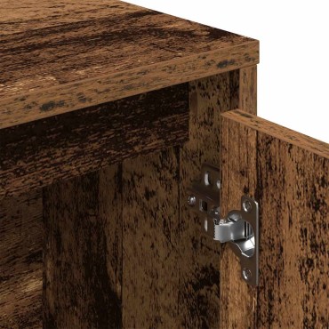 vidaXL Βιβλιοθήκη Όψη Παλαιού Ξύλου 89x24x101,5cm Επεξεργασμένο Ξύλο 1 τεμ.