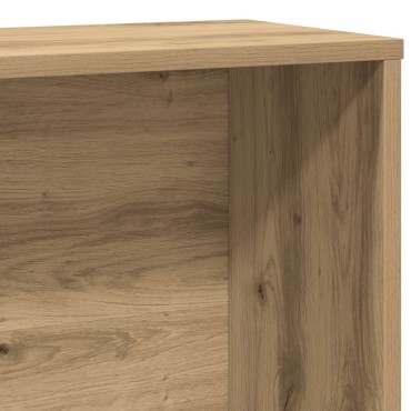 vidaXL Βιβλιοθήκη Αρτισιανή Δρυς 60x24x120cm Επεξ. Ξύλο 1 τεμ.