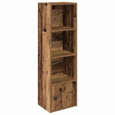 vidaXL Βιβλιοθήκη Όψη Παλαιού Ξύλου 31x24x102cm Επεξεργασμένο Ξύλο 1 τεμ.